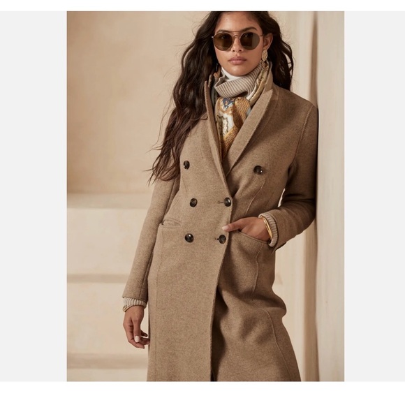 Banana Republic Jackets & Blazers - Banana Republic Unlined Italian Melton Coat, Size SP